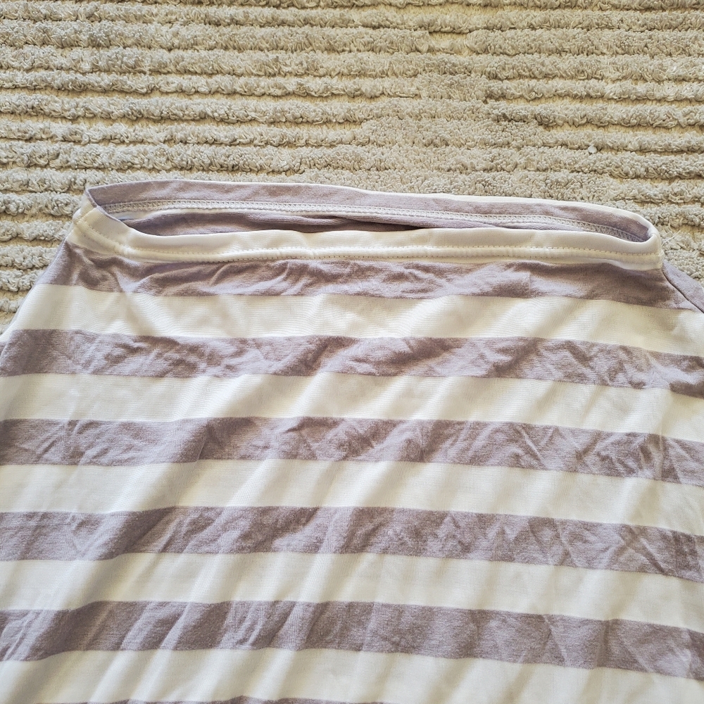 5/$20 Gray and White Chevron Car Seat/Nursing Cover - Picture 8 of 13